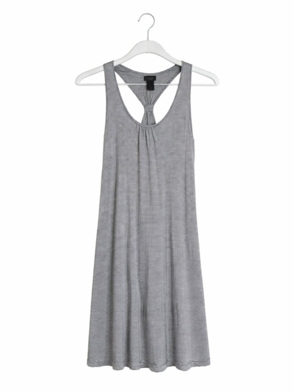 Striped Sleep Dress Racerback Nightgown Soft Lounge Small